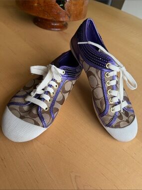 COACH Zorra Signature Low Top Sneakers